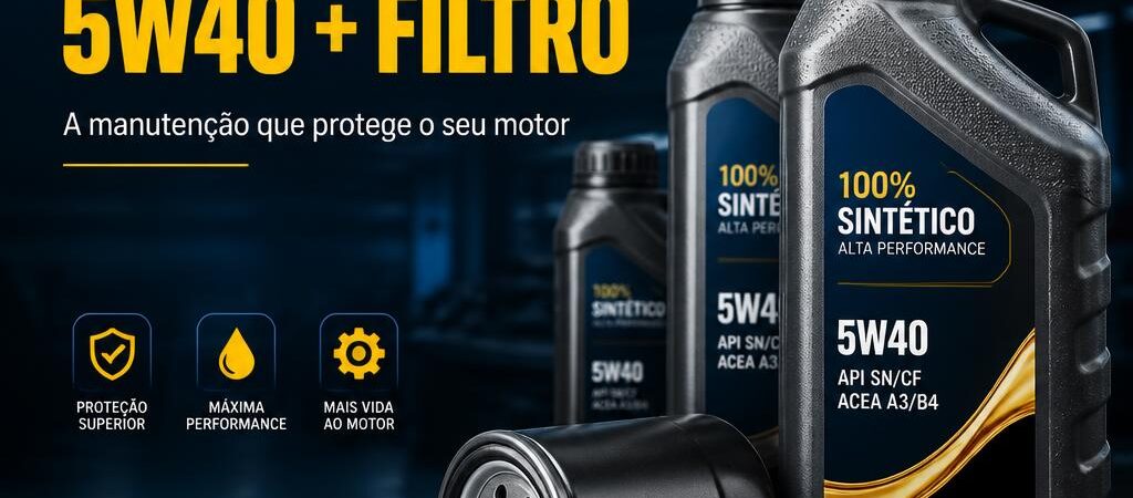 Kit Óleo 5W40 + Filtro Vale a Pena? A Importância da Troca de Óleo para Gol, Voyage, Fox, SpaceFox e Saveiro