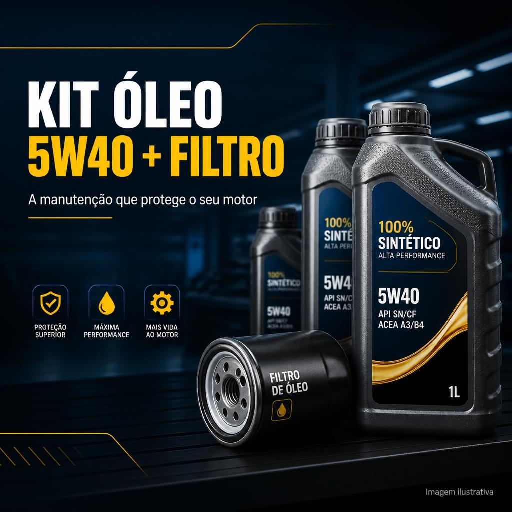 Kit Óleo 5W40 + Filtro Vale a Pena? A Importância da Troca de Óleo para Gol, Voyage, Fox, SpaceFox e Saveiro