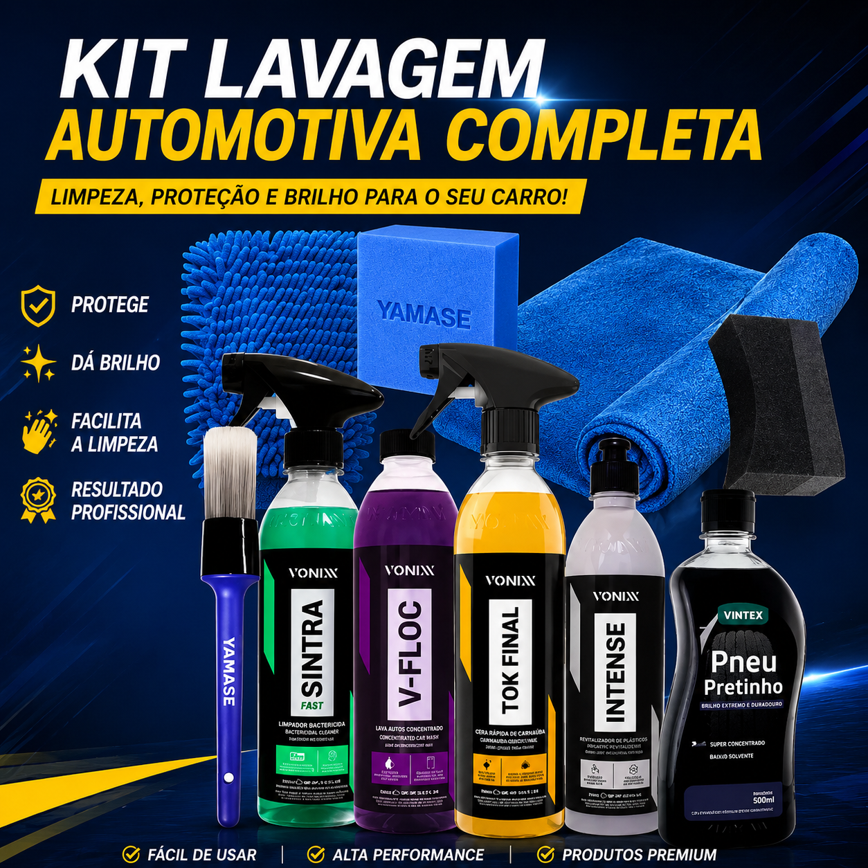 Kit Lavagem Automotiva Completa Vonixx Vale a Pena?