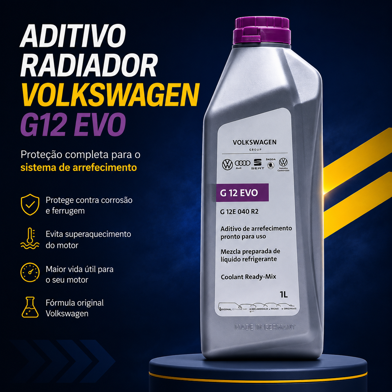 Aditivo Radiador Volkswagen G12 1 Litro, Guia Completo para Proteger o Motor