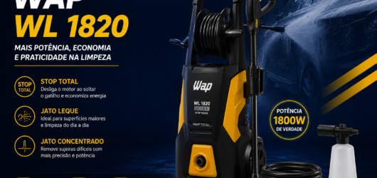 Lavadora de Alta Pressão WAP WL 1820 Vale a Pena? Veja se É uma Boa Escolha para você em 2026