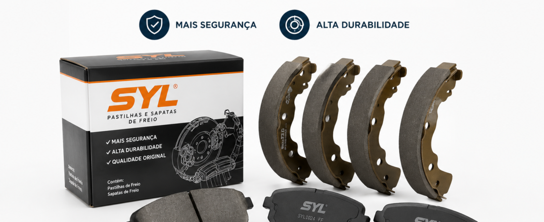 Kit Pastilha Dianteira e Sapata Traseira Syl para GM Celta e Prisma