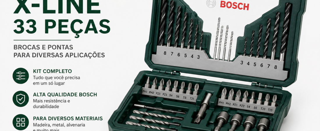 Bosch, Análise Completa do Kit de Brocas e Bits